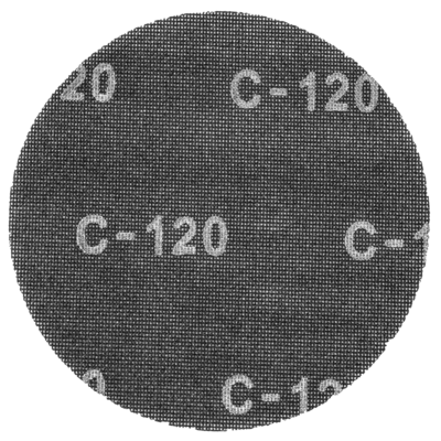 Siatka ścierna na rzep, 225 mm, K120, do szlifierki 59G260, 59G264, 59G265,10 szt, GRAPHITE