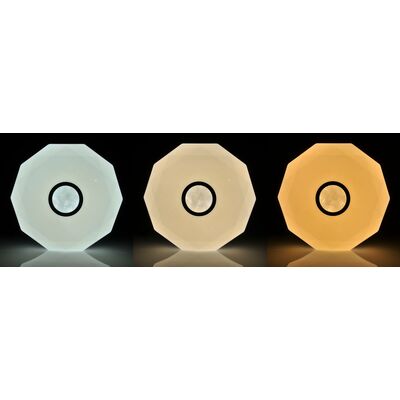 Plafon LED DIAMOND 24 W 2040 lm 39 cm pilot