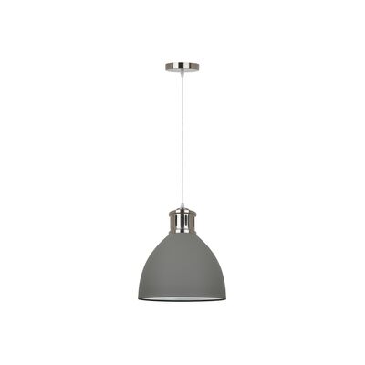 Lampa wisząca Lola MD-HN8100-GR+S.NICK 60 W szara