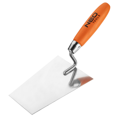 Kielnia sztukatorska trapezowa 160 mm uchwyt drewniany NEO