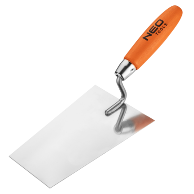 Kielnia sztukatorska trapezowa 180 mm uchwyt drewniany NEO