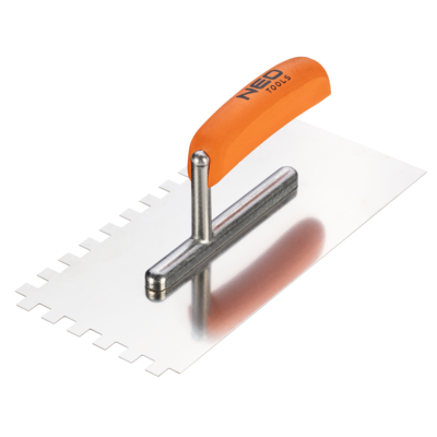 Paca z zębami 270 x 128 mm ząb 10 x 10 x 10 mm uchwyt drewniany NEO