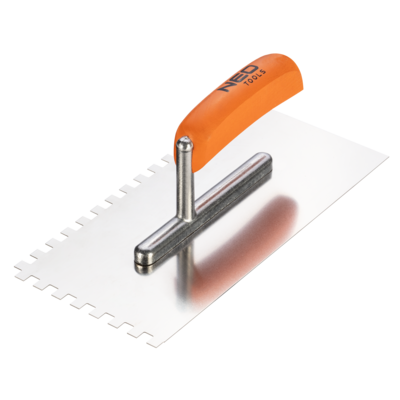 Paca z zębami 270 x 128 mm ząb 8 x 8 x 8 mm uchwyt drewniany NEO