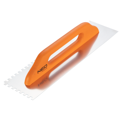 Paca z zębami 480 x 128 mm ząb 8 x 8 x 8 mm uchwyt drewniany NEO