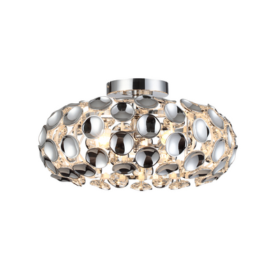 Plafon Ferrara L 1 x E14 srebrny Light Prestige