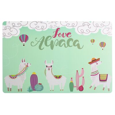 Podkładka ALPACA 44 x 28 cm miętowe tło