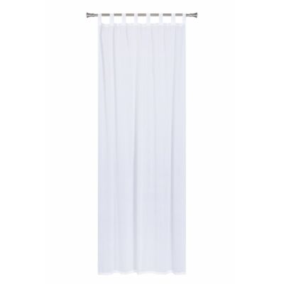 Zasłona z patkami MELLOW 140 x 280 cm biała