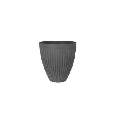 Donica mrozoodporna Lotus Ø40 x 42 cm antracyt