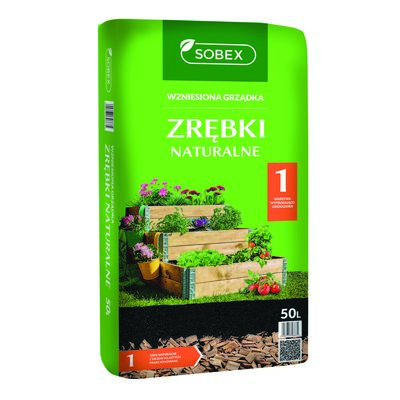 Zrębki Wzniesiona Grządka 50 l