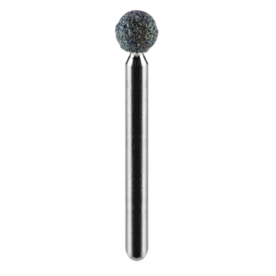 Kamień szlifierski kula 6 mm, trzpień 3,2 mm, 3 szt, GRAPHITE