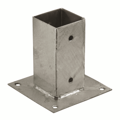 Podstawa słupa prostokątna 91 x 91 x 150 mm do przykręcania