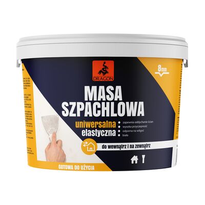 Masa szpachlowa uniwersalna elastyczna 5 kg Dragon
