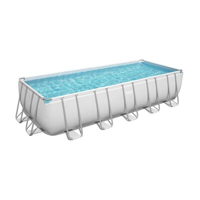 Basen stelażowy prostokątny 640 x 274 x 132 cm Bestway