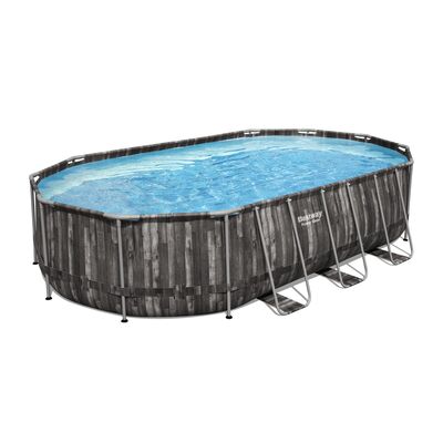 Basen stelażowy owalny 610 x 366 x 122 cm Bestway