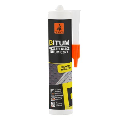 Uszczelniacz bitumiczny 41 A 280 ml kartusz Dragon