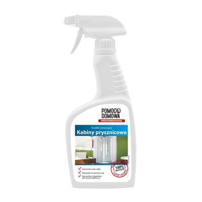 Środek czyszczący kabiny prysznicowe 500 ml atomizer Pomoc Domowa
