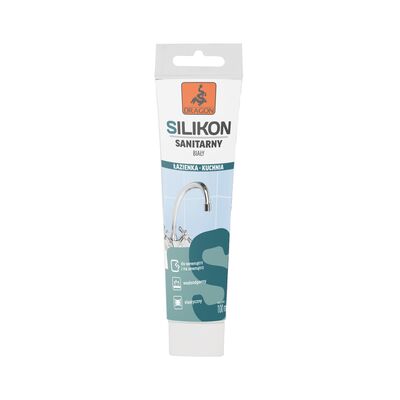 Silikon sanitarny 100 ml biały Dragon