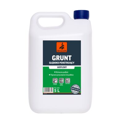 Grunt głęboko penetrujący akrylowy 5 l Dragon