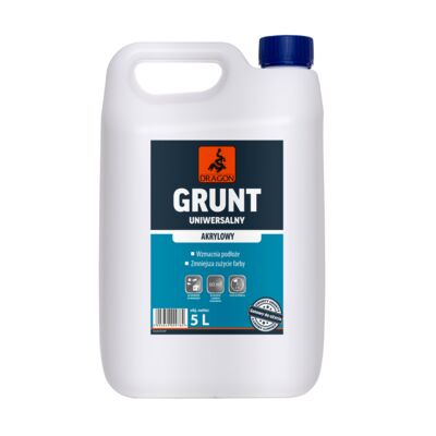 Grunt uniwersalny akrylowy 5 l Dragon