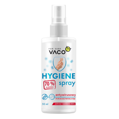 Hygiene Spray płyn do dezynfekcji rąk 50 ml VACO