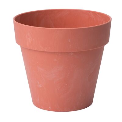 Osłonka Ibiza beton 22 cm czerwona