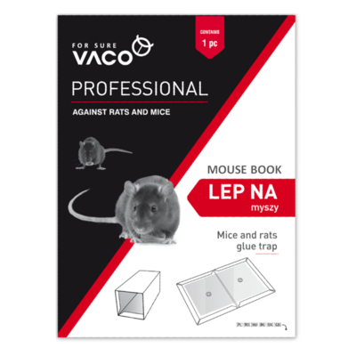 Lep na myszy MouseBook 1 sztuka Vaco Professional