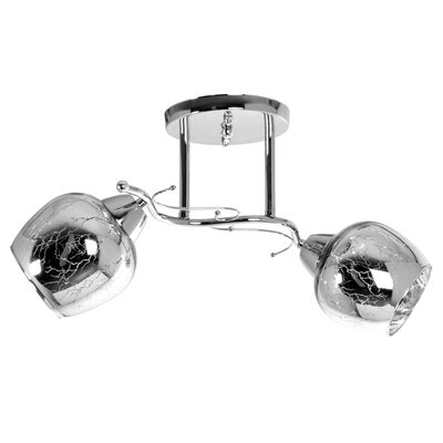 Lampa przysufitowa 2-płomienna W-9721/2 metalowa chrom