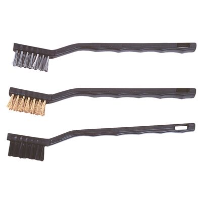 Szczotki 230 mm, miedź / stal / nylon, 3 sztuki Top Tools