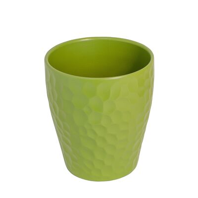 Osłonka ceramiczna devon zielona 13,4 x 13,1 cm