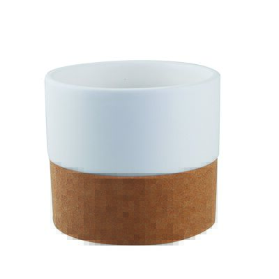 Osłonka ceramiczna z korkiem duża 11 x 13,3 cm