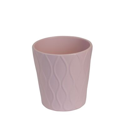 Osłonka ceramiczna roti różowa 13,4 x 13,1 cm