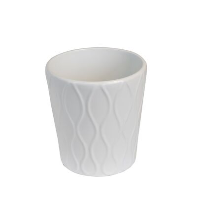 Osłonka ceramiczna roti biała 13,4 x 13,1 cm