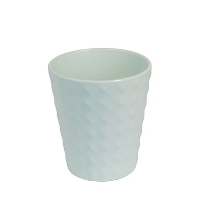 Osłonka ceramiczna borneo mięta 14,2 x 11,6 cm