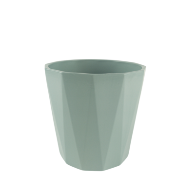 Osłonka ceramiczna flores mięta 13,4 x 13,7 cm