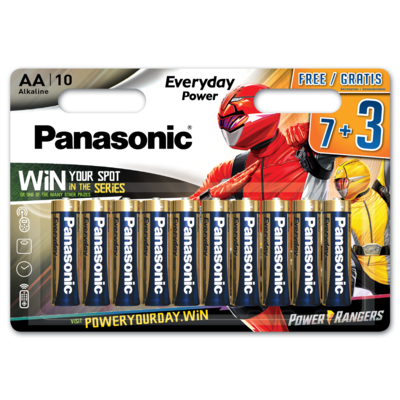 Zestaw baterii Panasonic AA LR06 7+3 Everyday Power