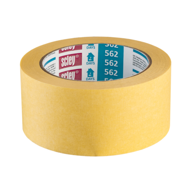 Taśma maskująca 30 mm x 50 m *562 żółta kauczuk 7 dni