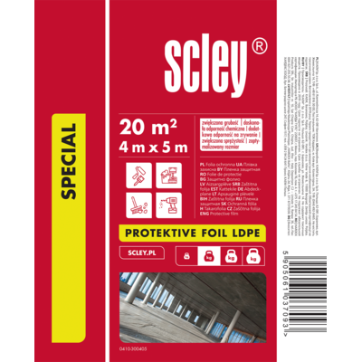 Folia 4 x 5 m LDPE Special 0,03 mm