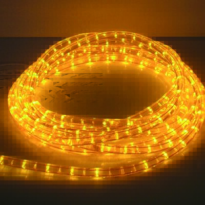 Wąż świetlny LED ROPELIGHT 2 LINE YELLOW HOROZ