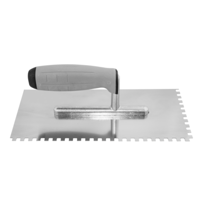 Paca nierdzewna 27 x 13 cm ząb 6 x 6 uchwyt 2K