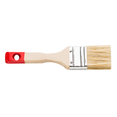 Pędzel płaski 50 x 16 mm *35 jasna szczecina/syntetyk