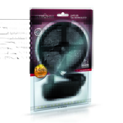Taśma LATE LED 3 m 180 WW BLISTER STRÜHM