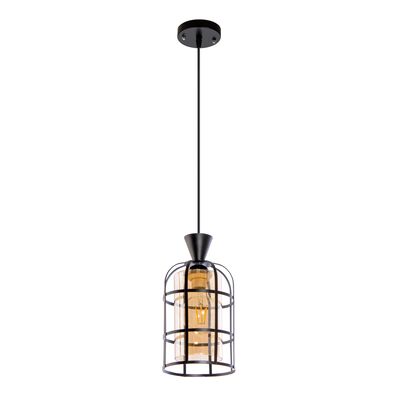 Lampa wisząca W-5007/1 E27 czarna