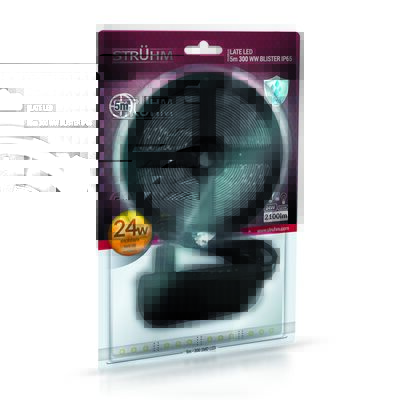 Taśma LATE LED 5 m 300 WW IP65 BLISTER STRÜHM