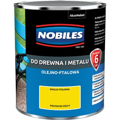 Emalia ftalowa Ftalonal Żółty półpołysk 0,7 l NOBILES