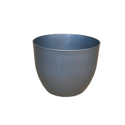 Doniczka Orchidea 30 cm srebrna