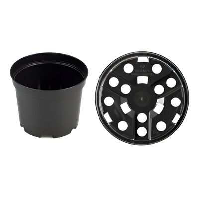 Doniczka produkcyjna 31 cm czarna