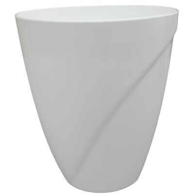 Doniczka Romantika 15 cm biała