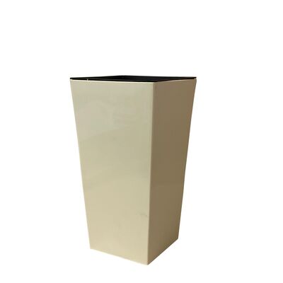 Doniczka Larisa 19x19 cm ecru