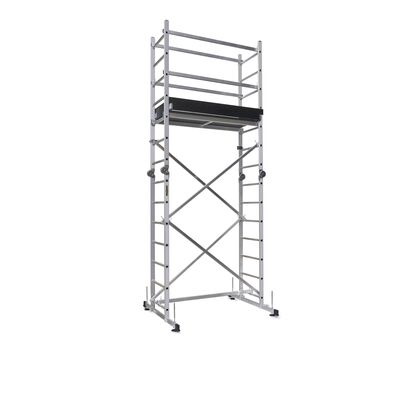 Rusztowanie aluminiowe drabinowe HECTOR PRO jezdne DRABEST