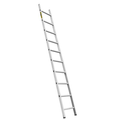 Drabina przystawna aluminiowa 10 stopniowa BASIC tłoczona 150 kg DRABEST